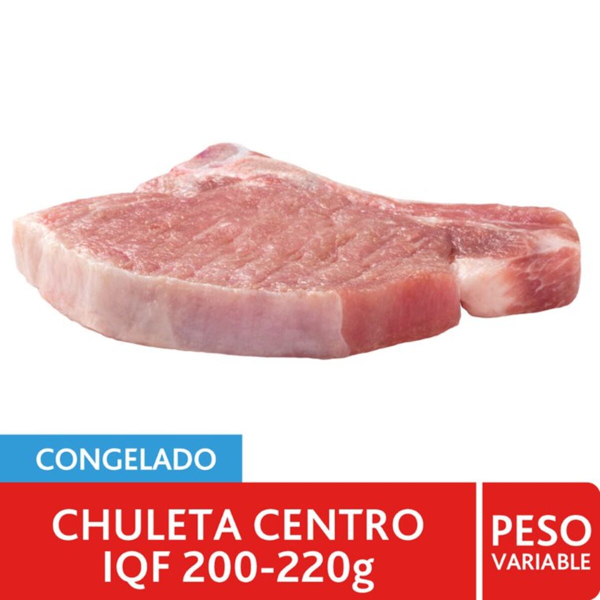 Chuleta Centro de Cerdo IQF 200-220 grs.
