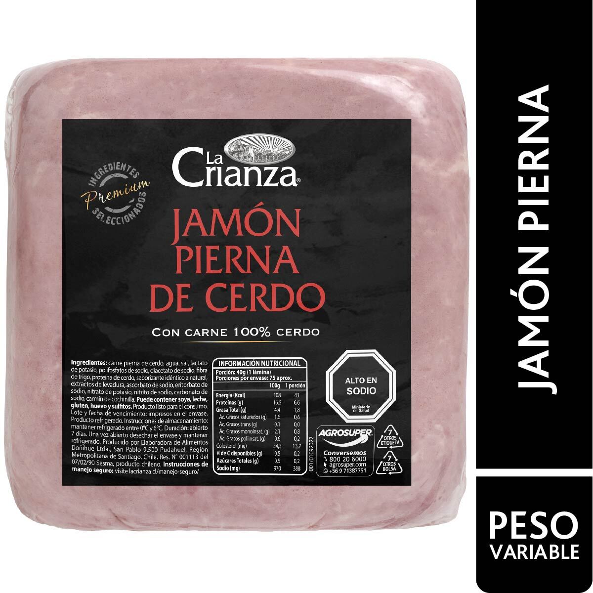 Jamón Pierna de Cerdo