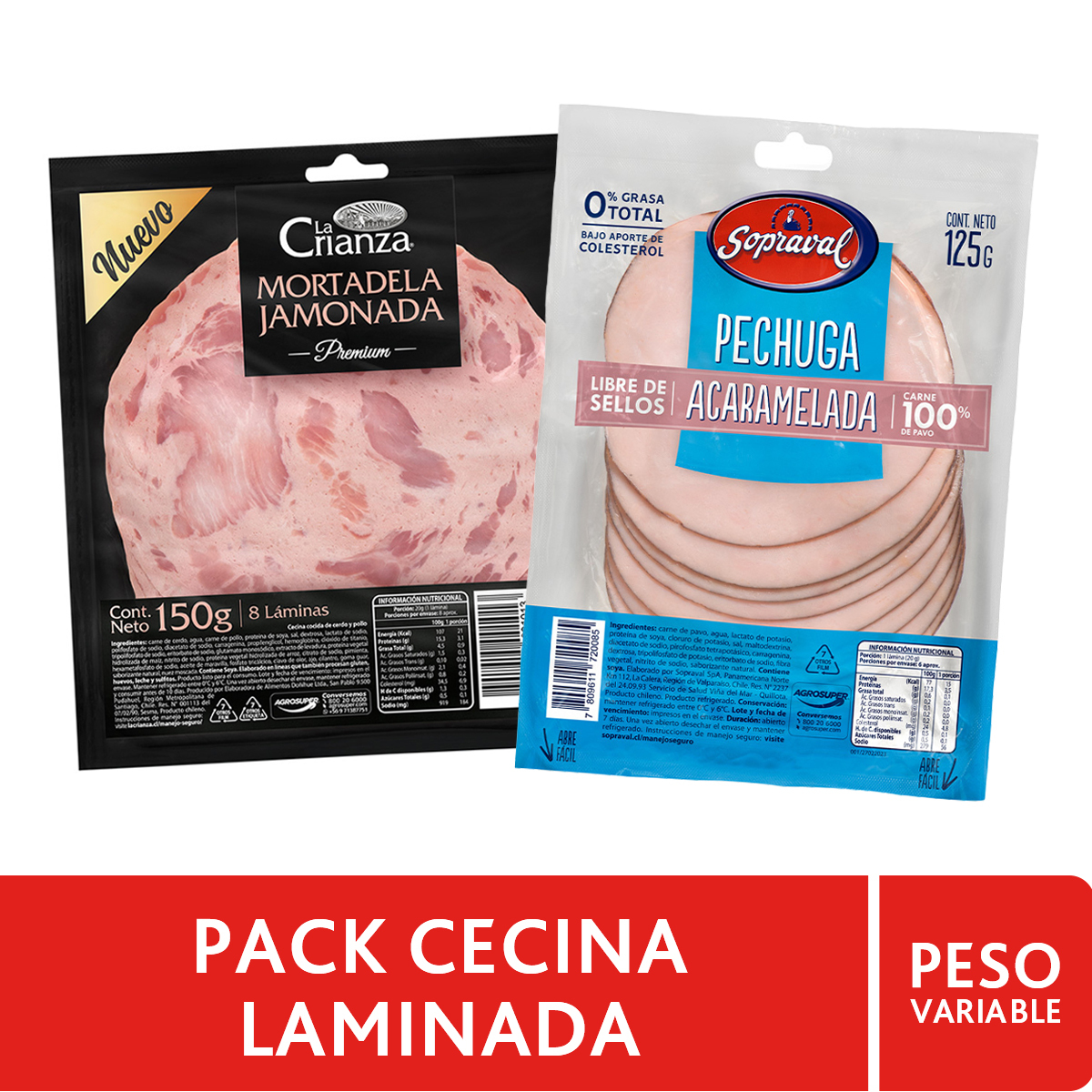 Pack Cecinero Laminado 19