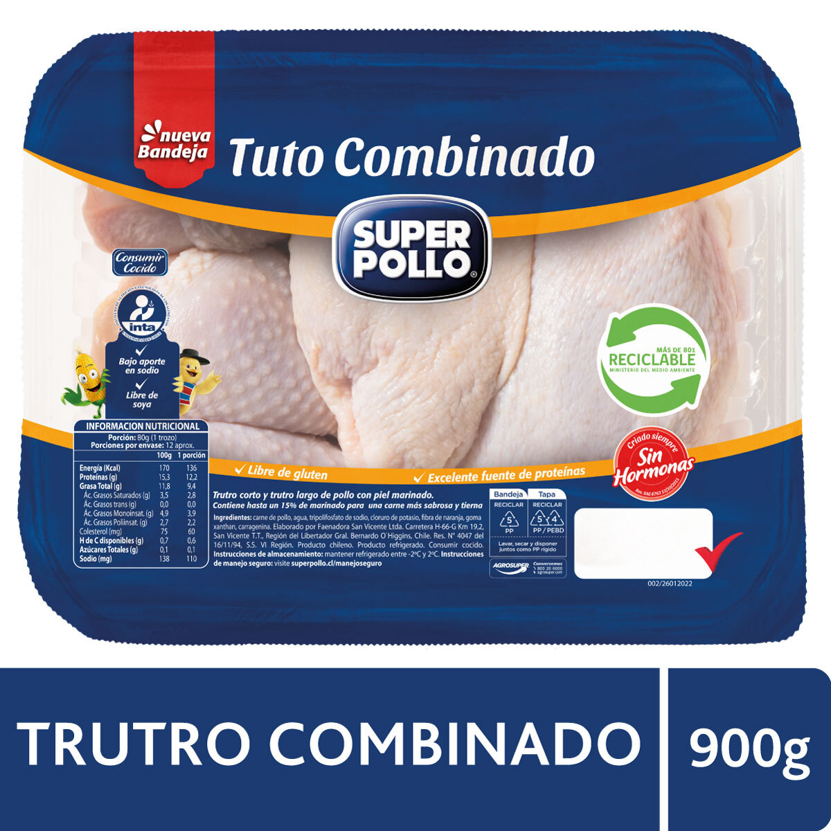 Trutro Combinado de Pollo