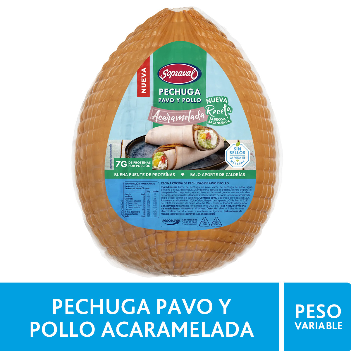 Pechuga Mix Acaramelada