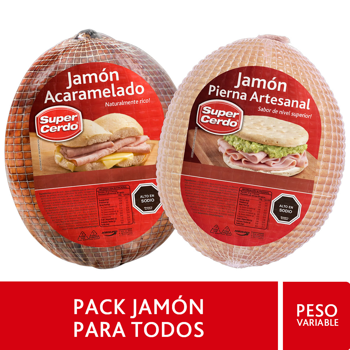 Pack Jamón para Todos