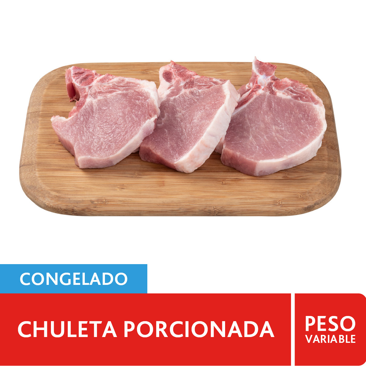 Chuleta Centro de Cerdo Porcionada