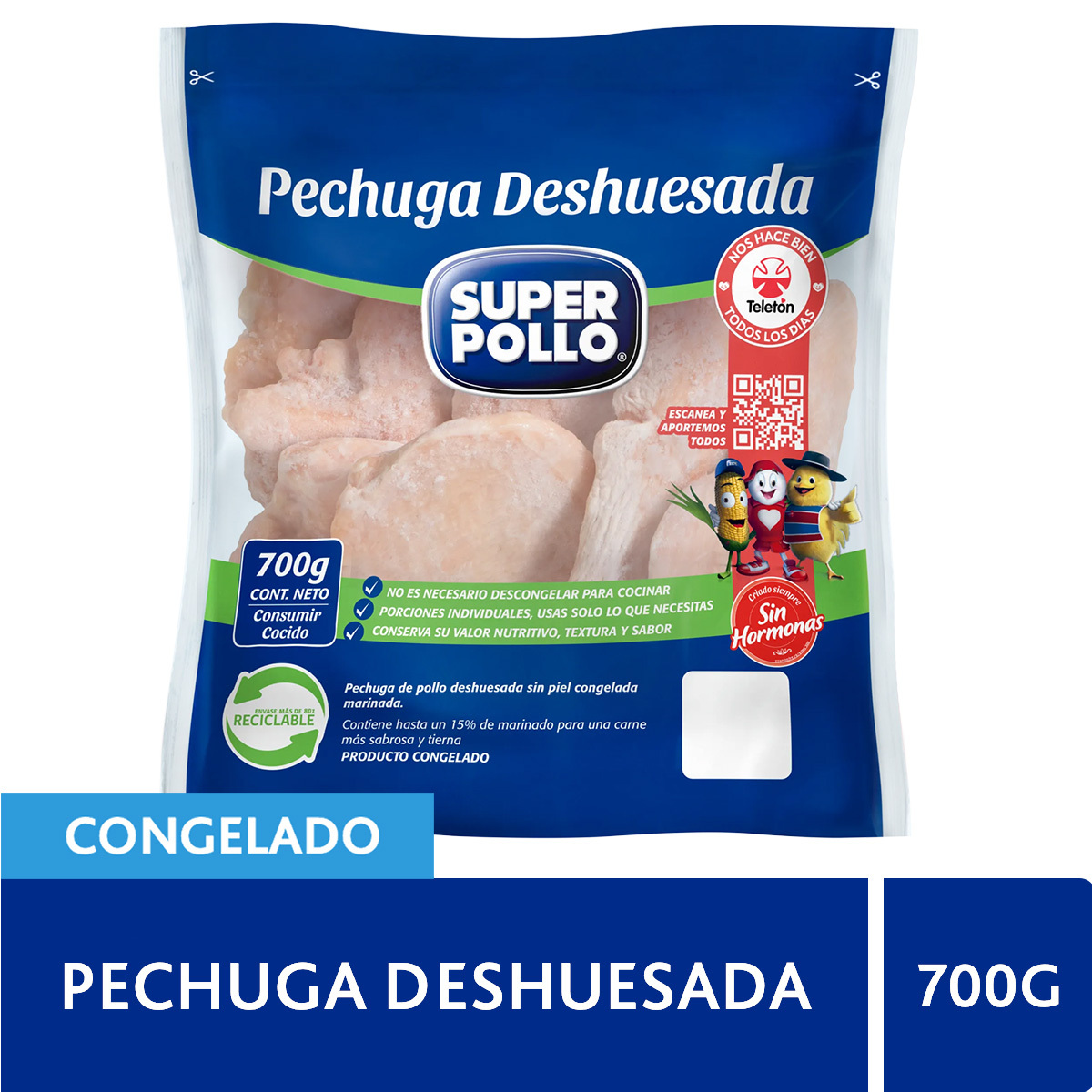 Pechuga Deshuesada de Pollo