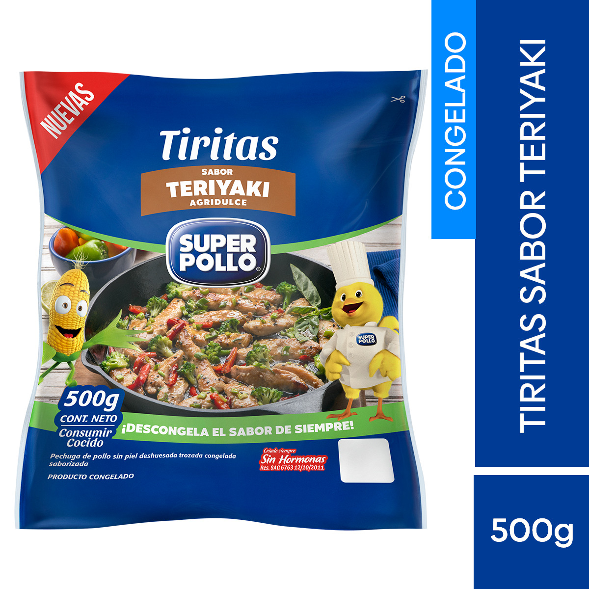 Tiritas De Pollo Teriyaki