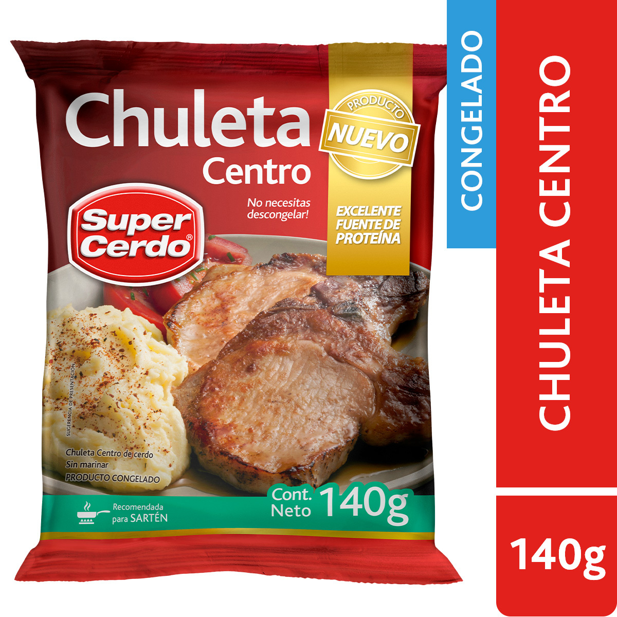Chuleta Centro Flowpack | Chuleta | Cerdo | General | Agrosuper Ventas ...