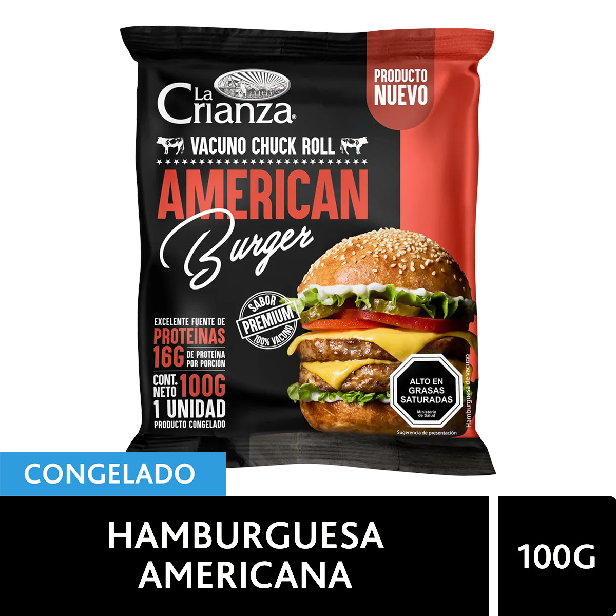 Hamburguesa Americana